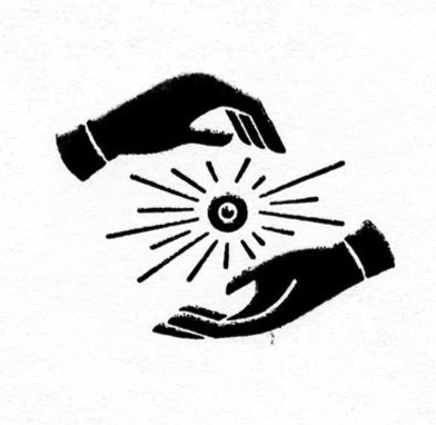 black and white image of mushroom, with words 'void dot shrooms webring' above three clickable buttons: left arrow, circle, and right arrow